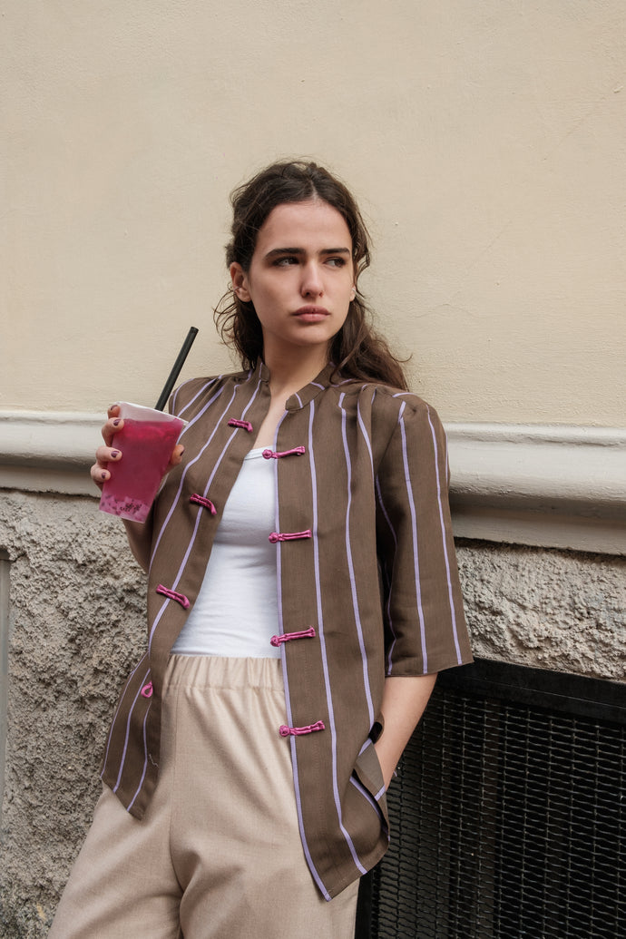 SAMARCANDA shirt brown