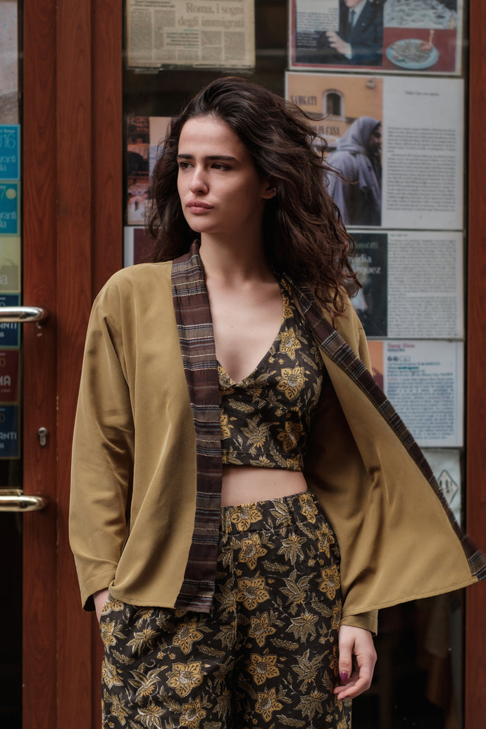 DELHI kimono olive