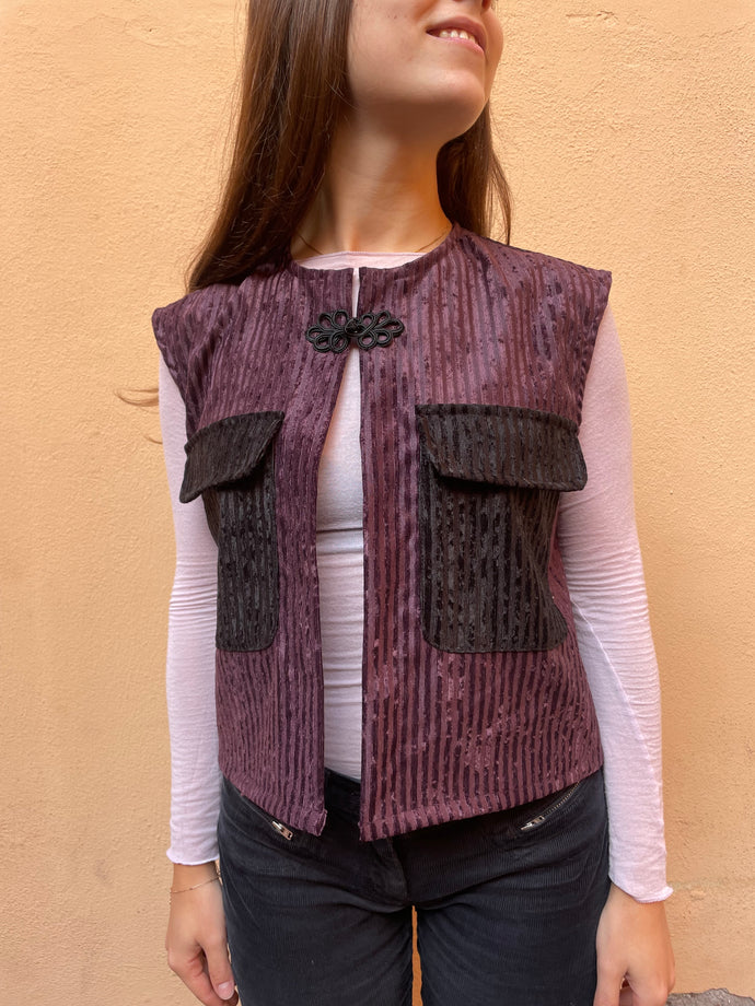 Gilet in velluto