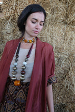 Carica l&#39;immagine nel visualizzatore di Gallery, Carola kimono - rosa mattone
