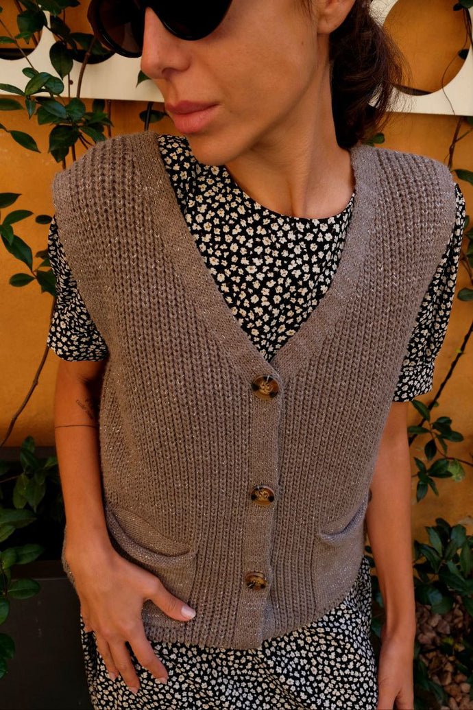 Gilet in maglia