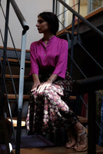Carica l&#39;immagine nel visualizzatore di Gallery, GOA silk shirt magenta
