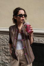 Carica l&#39;immagine nel visualizzatore di Gallery, SAMARCANDA shirt brown
