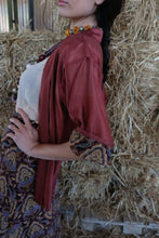 Carica l&#39;immagine nel visualizzatore di Gallery, Carola kimono - rosa mattone

