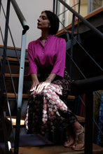 Carica l&#39;immagine nel visualizzatore di Gallery, GOA silk shirt magenta
