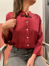 Carica l&#39;immagine nel visualizzatore di Gallery, Vittoria shirt - seta lavata e alamaro

