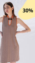 Carica l&#39;immagine nel visualizzatore di Gallery, OTTAVIA minidress righe
