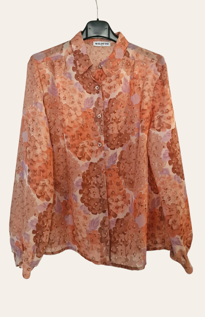 Camicia Ortensie