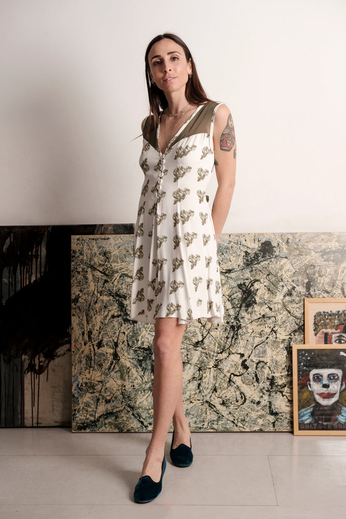 TERESA dress white